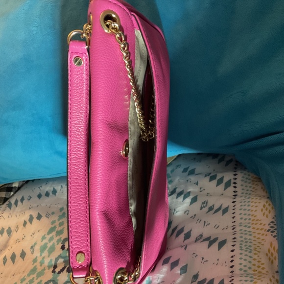 Michael kors large hand bag with dual chain handles or alt.Shoulder strap purse - Picture 8 of 8